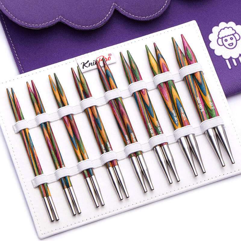 Load image into Gallery viewer, KnitPro Symfonie Deluxe Interchangeable Needle Set