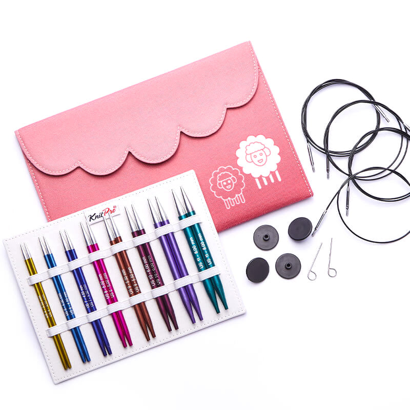 Load image into Gallery viewer, Zing Deluxe Interchangeable Circular Needle Set
