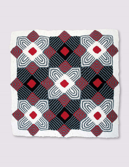 Geometric Knit Blankets