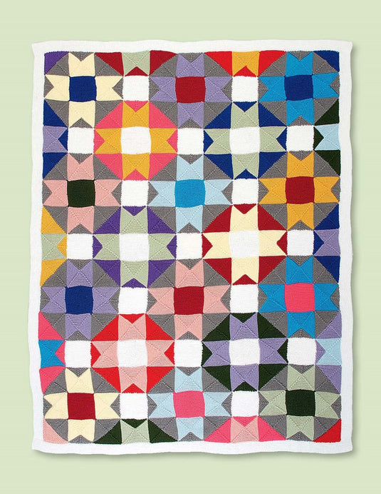 Geometric Knit Blankets