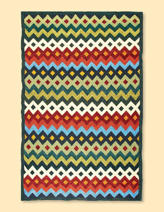 Geometric Knit Blankets