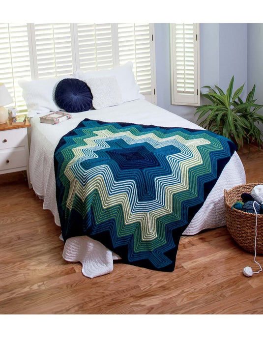 Geometric Knit Blankets
