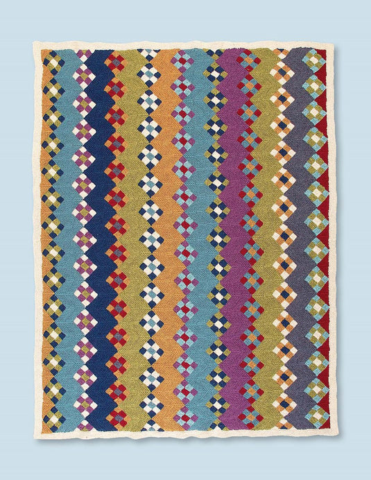 Geometric Knit Blankets