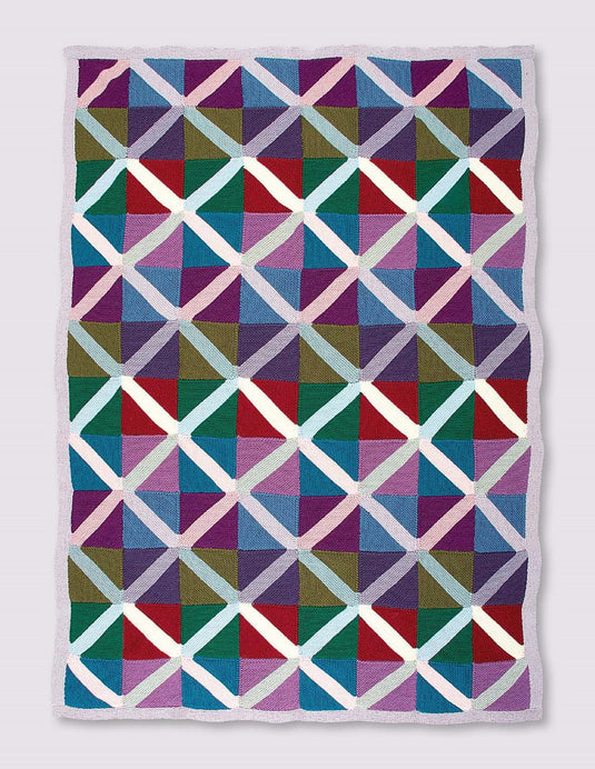 Geometric Knit Blankets