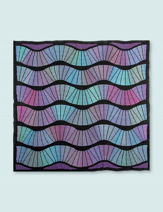 Geometric Knit Blankets