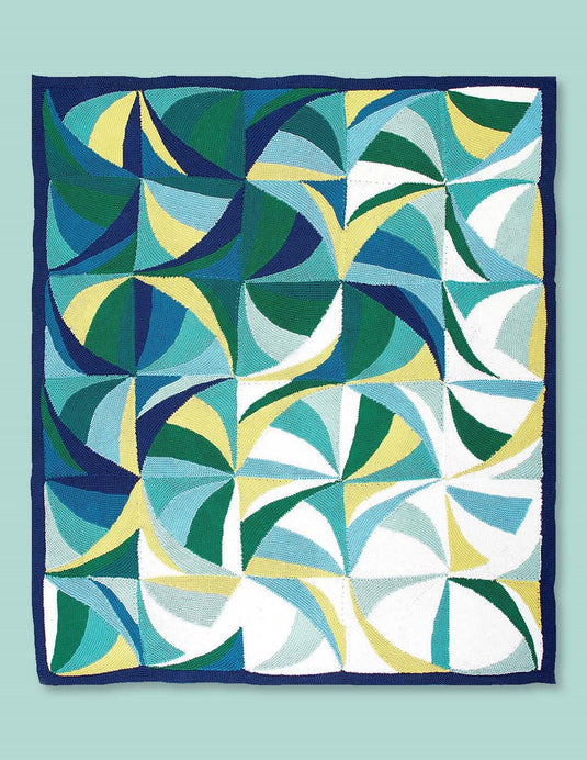 Geometric Knit Blankets