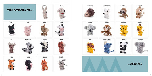 Mini Amigurumi Animals