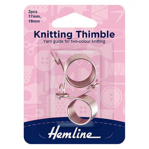Knitting Thimble: Set of Two