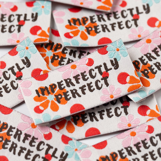 Perfect Labels Imperfectly Perfect - Sewing Labels Tags – Oxford Yarn Store