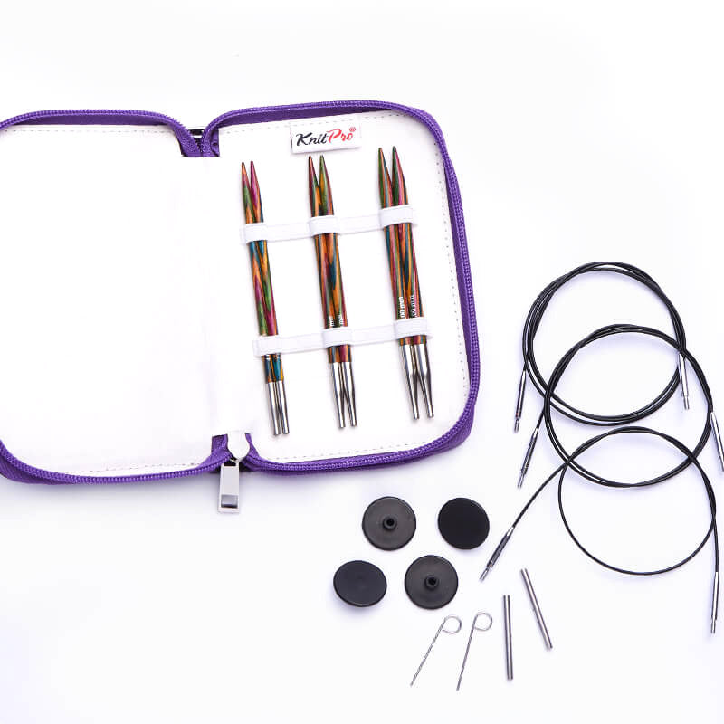 Load image into Gallery viewer, KnitPro Symfonie Starter Interchangeable Needle Set
