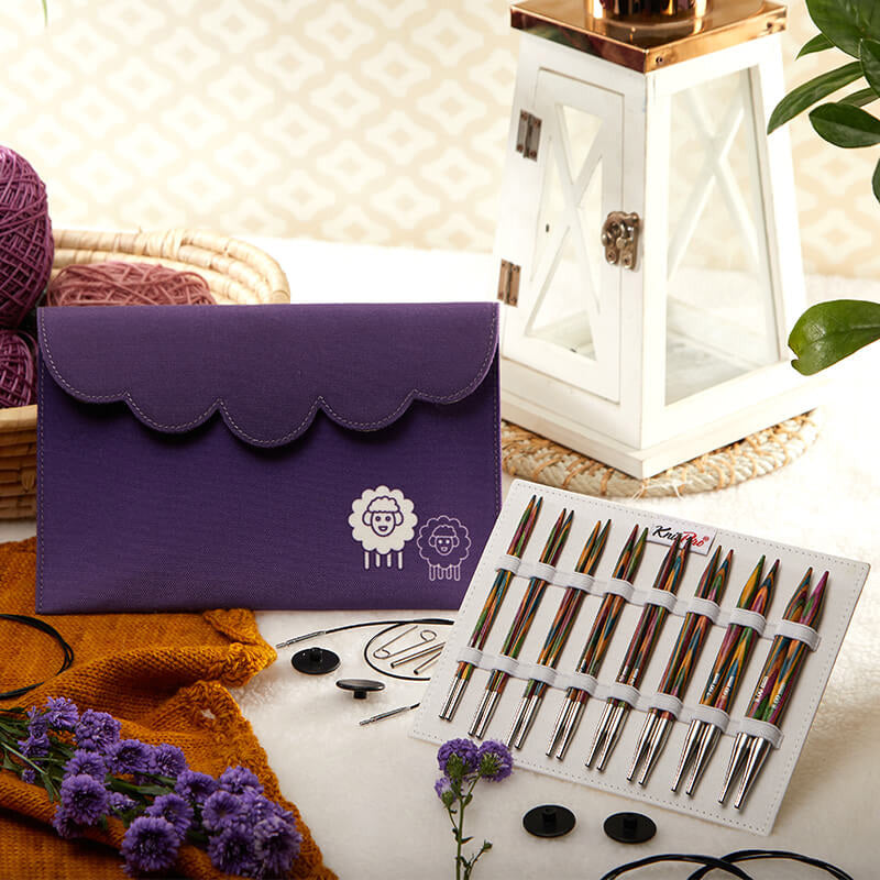 Load image into Gallery viewer, KnitPro Symfonie Deluxe Interchangeable Needle Set
