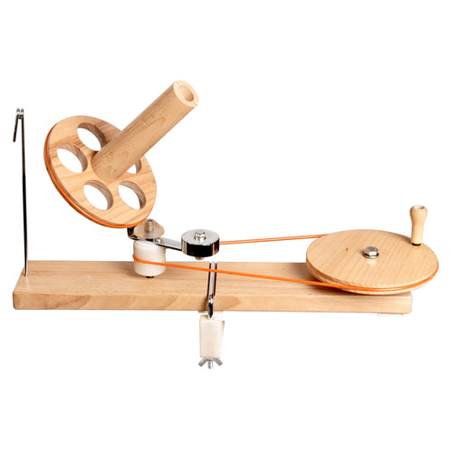 Mega Yarn Ball Winder: Natural Birchwood