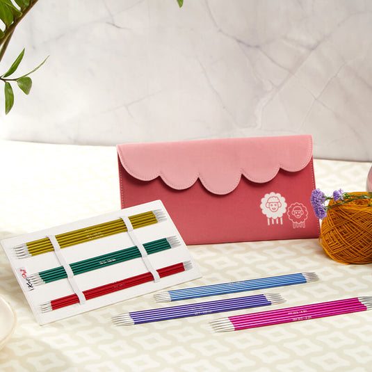 Deluxe Zing Double Pointed Knitting Needle DPN Set 15cm