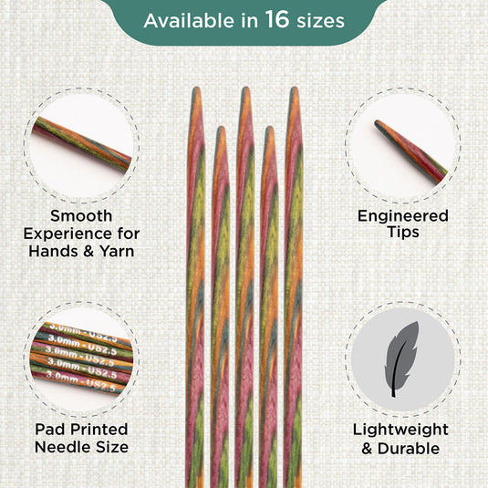 Symfonie 2.0 Double Pointed Knitting Needles (DPNs)