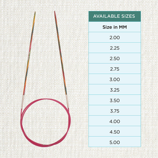 Symfonie 2.0 Fixed Circular Knitting Needles