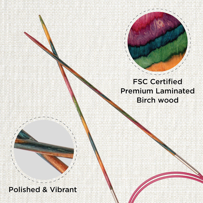 Load image into Gallery viewer, Symfonie 2.0 Fixed Circular Knitting Needles
