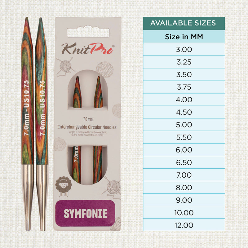Load image into Gallery viewer, Symfonie 2.0 Interchangeable Knitting Needle Tips
