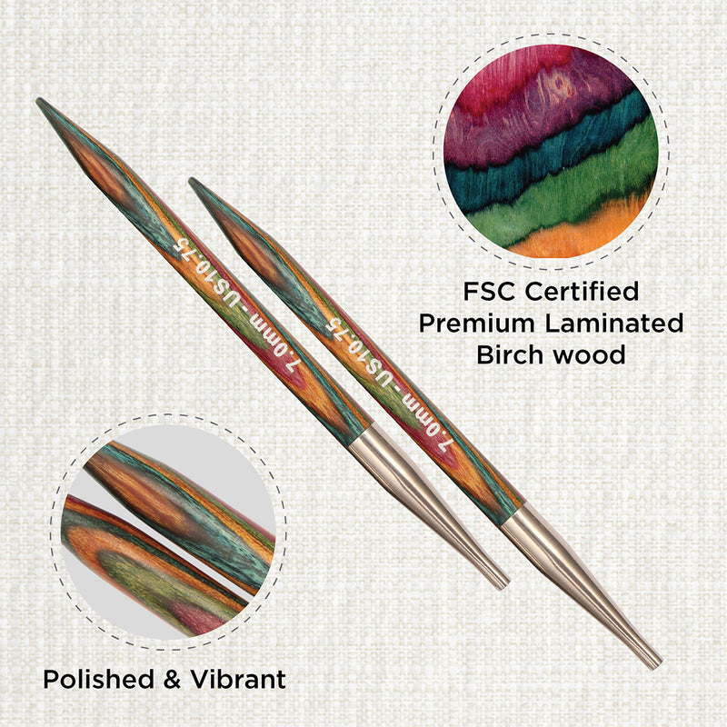 Load image into Gallery viewer, Symfonie 2.0 Interchangeable Knitting Needle Tips
