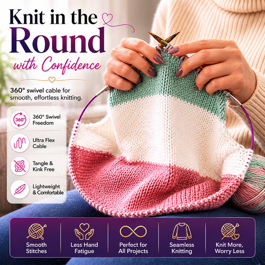 KnitPro Symfonie 2 Deluxe Interchangeable Needle Set