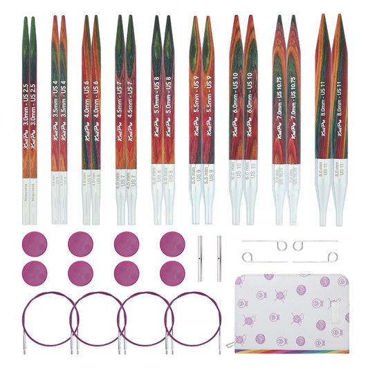 KnitPro Symfonie 2 Deluxe Interchangeable Needle Set