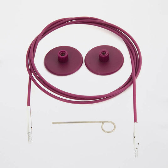 Interchangeable Nylon Cables: Purple