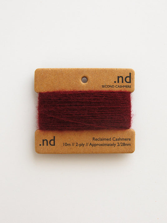 Reclaimed Cashmere Yarn: Embroidery & Darning Wool/Thread