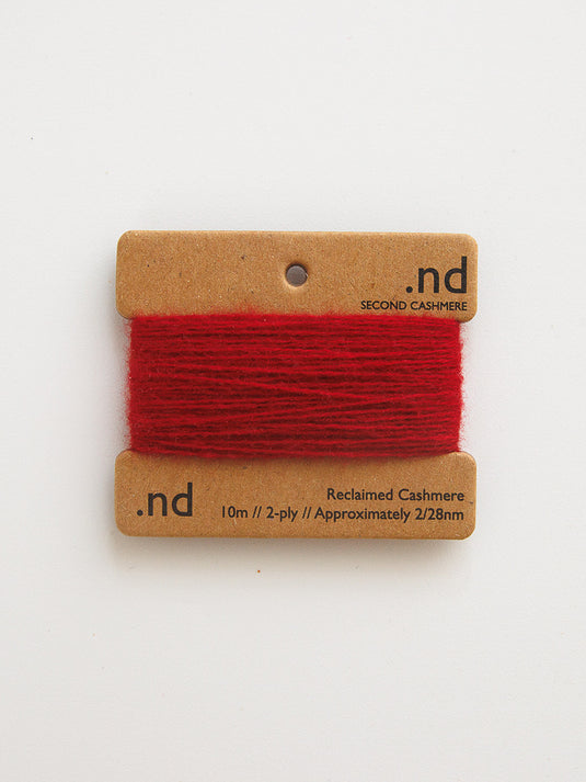 Reclaimed Cashmere Yarn: Embroidery & Darning Wool/Thread