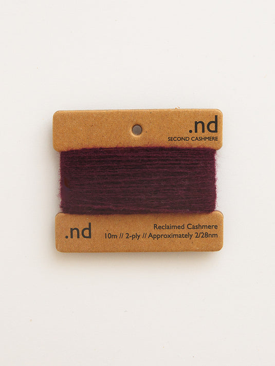 Reclaimed Cashmere Yarn: Embroidery & Darning Wool/Thread