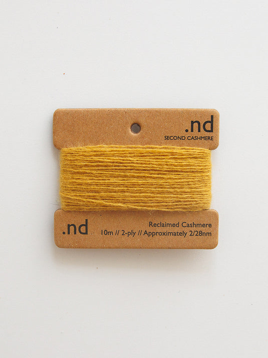 Reclaimed Cashmere Yarn: Embroidery & Darning Wool/Thread