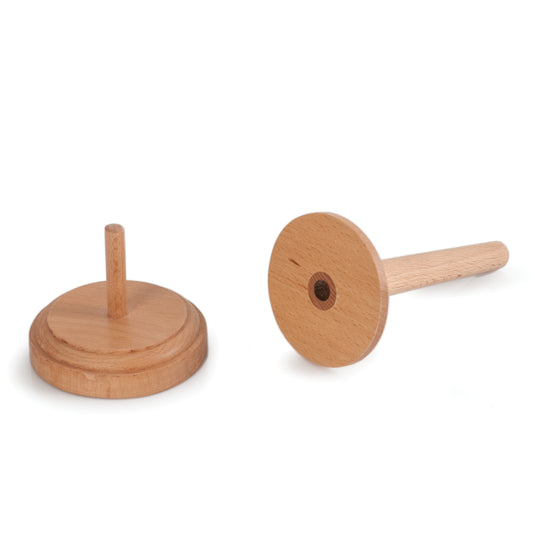 Wooden Spinning Yarn Holder/Dispenser