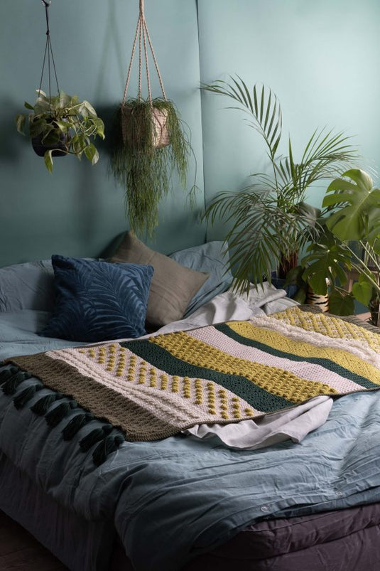 Mix and Match Modern Crochet Blankets