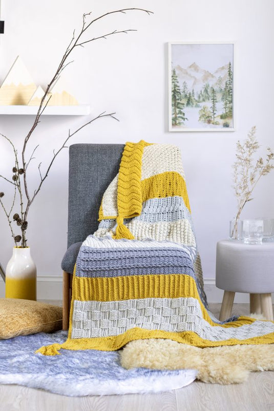 Mix and Match Modern Crochet Blankets