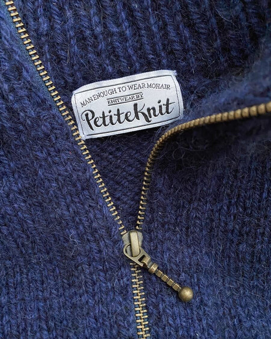 Zipper Sweater - Man Pattern