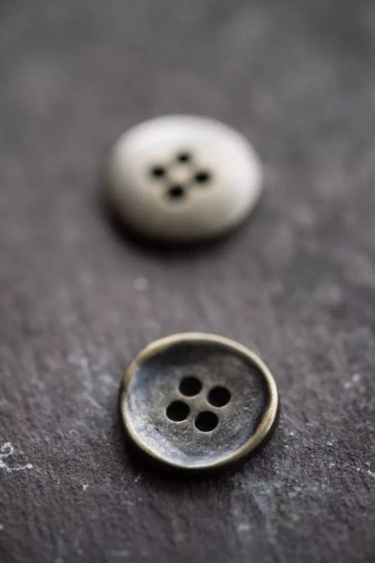 Stamped Metal Buttons