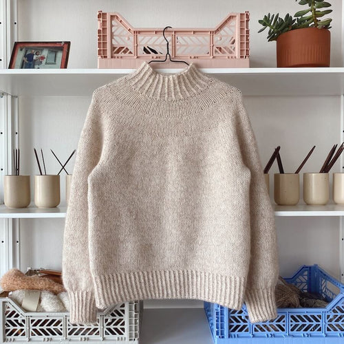 Top Down In The Round Sweater KAL (Novice Sweater)