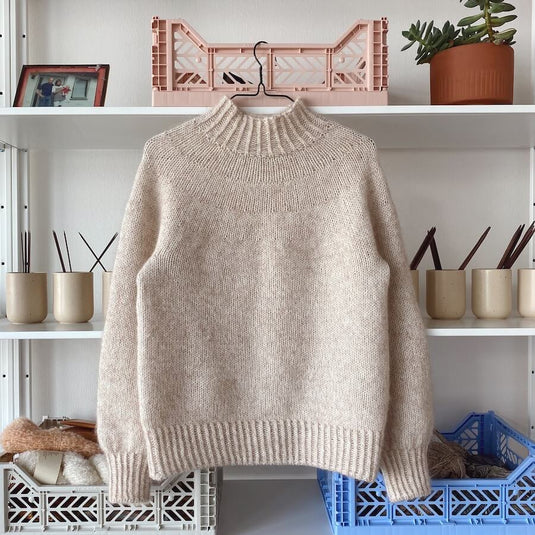 Top Down In The Round Sweater KAL (Novice Sweater)