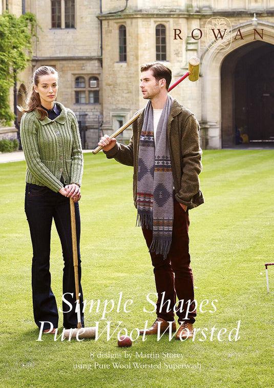 Simple Shapes Pure Wool Worsted