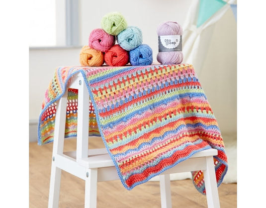 Bo Peep DK - Carousel Crochet Blanket