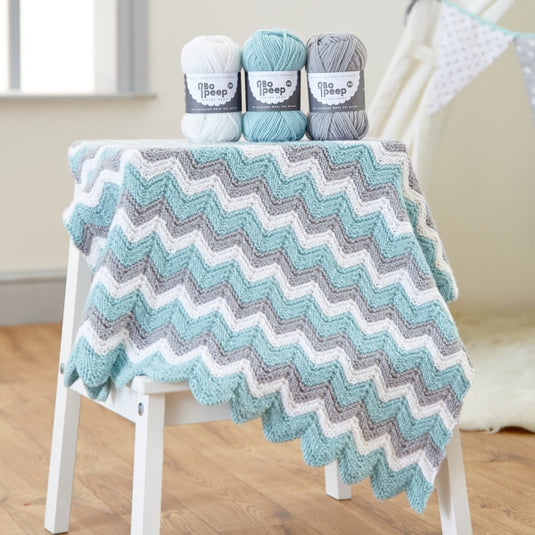Bo Peep DK - Zig Zag Blanket