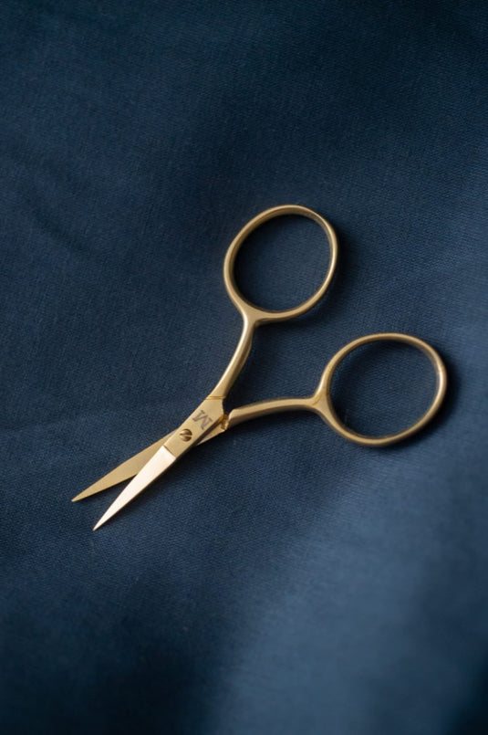 Fine Work Gold Scissors